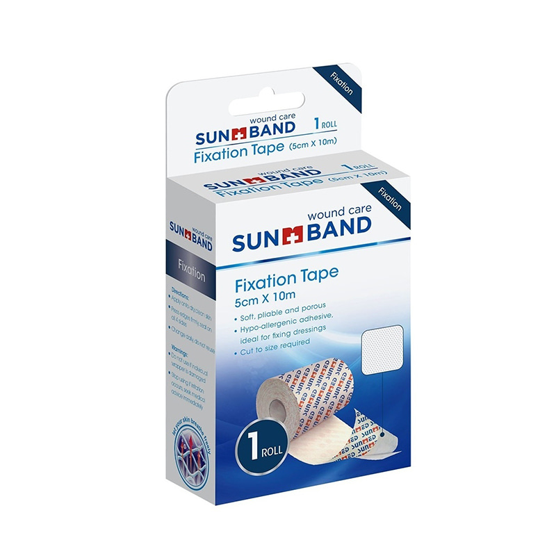 Kórházi ragasztórögzítő sportszalag a visszatartó kötszerhez