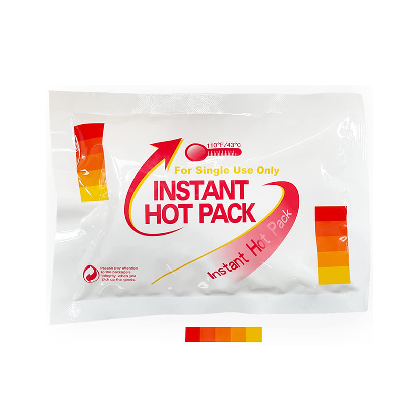 Személyre szabható Instant Hot Pack sérülésekhez 