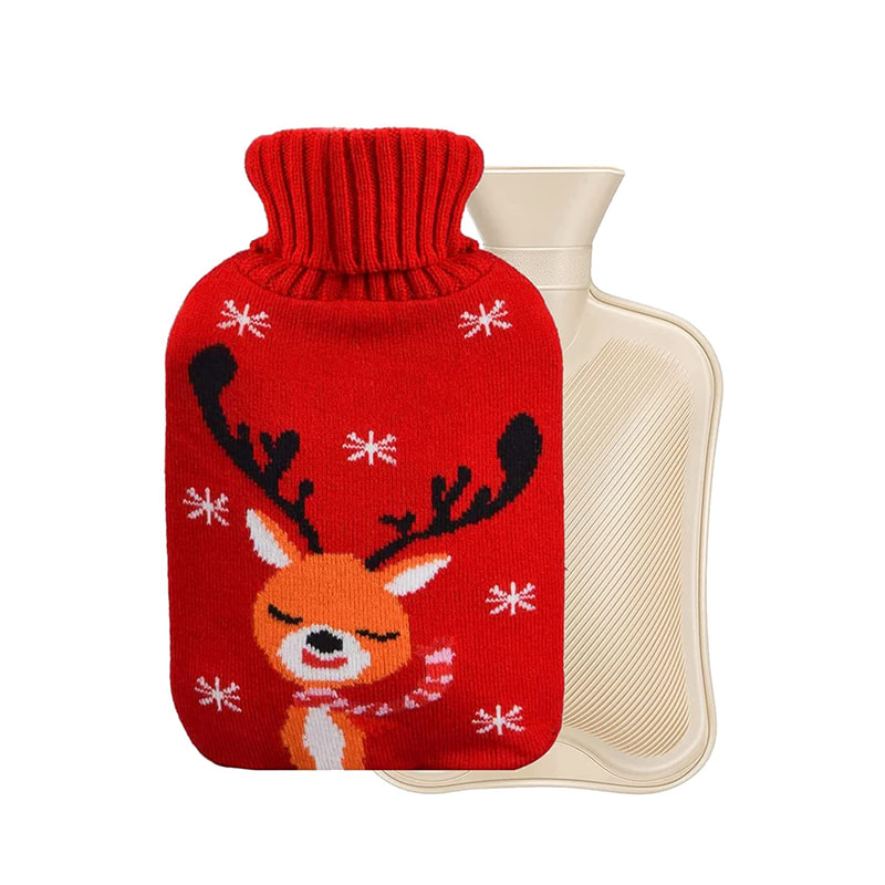 Promóciós karácsonyi ajándék BS minőségi melegvizes táska a görcsök enyhítésére 