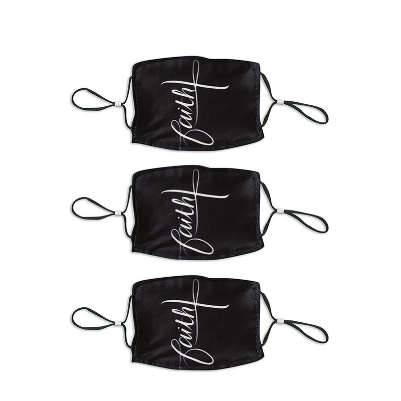 Reklám ajándék 2 rétegű lapos szövet pamut maszk 