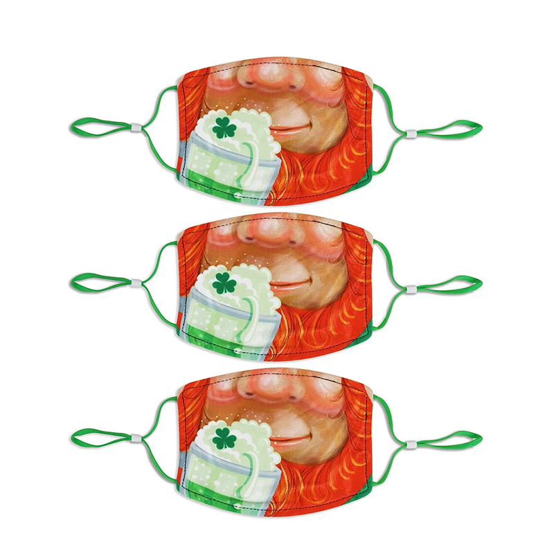 Újdonság nyomtatott Hanuka ünnepi gyerek pamut maszk 