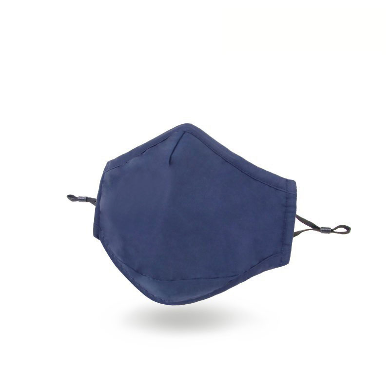 Klasszikus kényelmes, újrafelhasználható kültéri védő arc-száj pamut maszk 