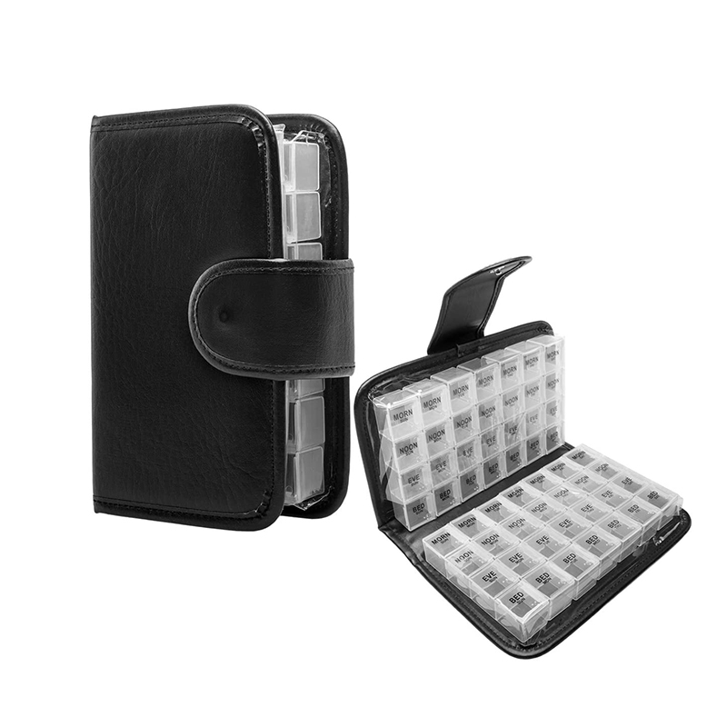 Promóciós egyedi 14 napos pirulaszervező tokkal 