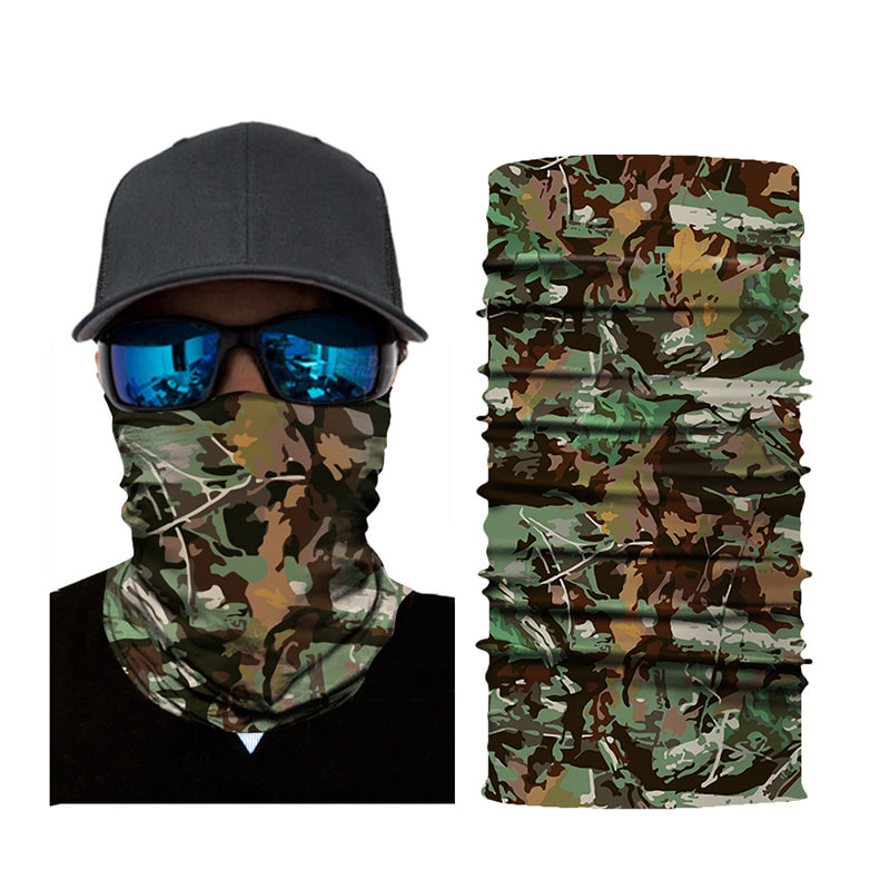 Varrat nélküli kényelmes szövet cső alakú kerékpáros maszk 