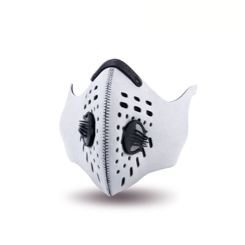 Téli hidegálló, szélálló kerékpáros maszk szűrőkkel és szeleppel