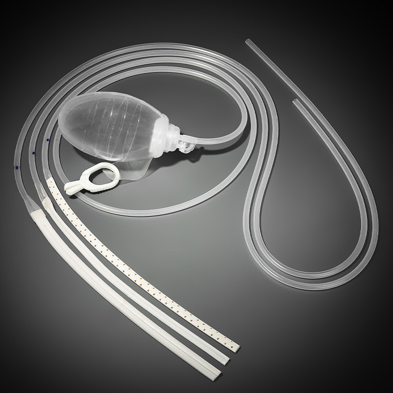 Szilikon seb elvezető rendszer