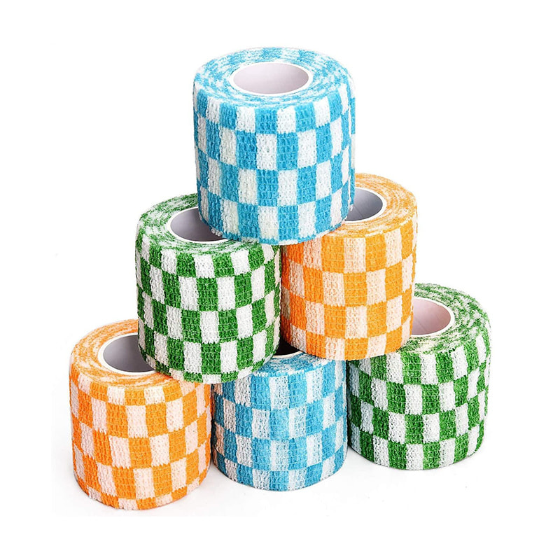 Vízálló elasztikus, nem szőtt összefüggő kötszer, öntapadó kötszer